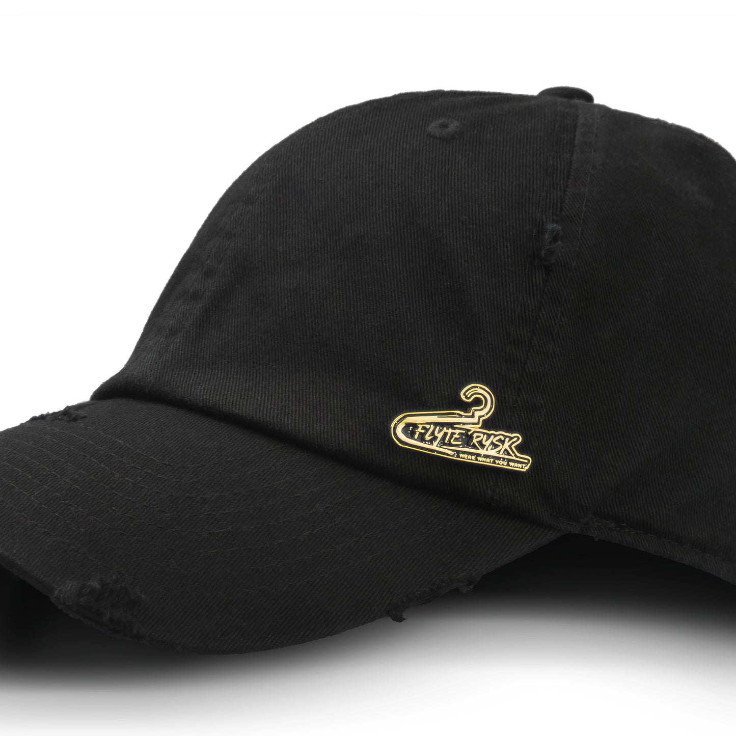 Flyte Rysk Black Dad Hat