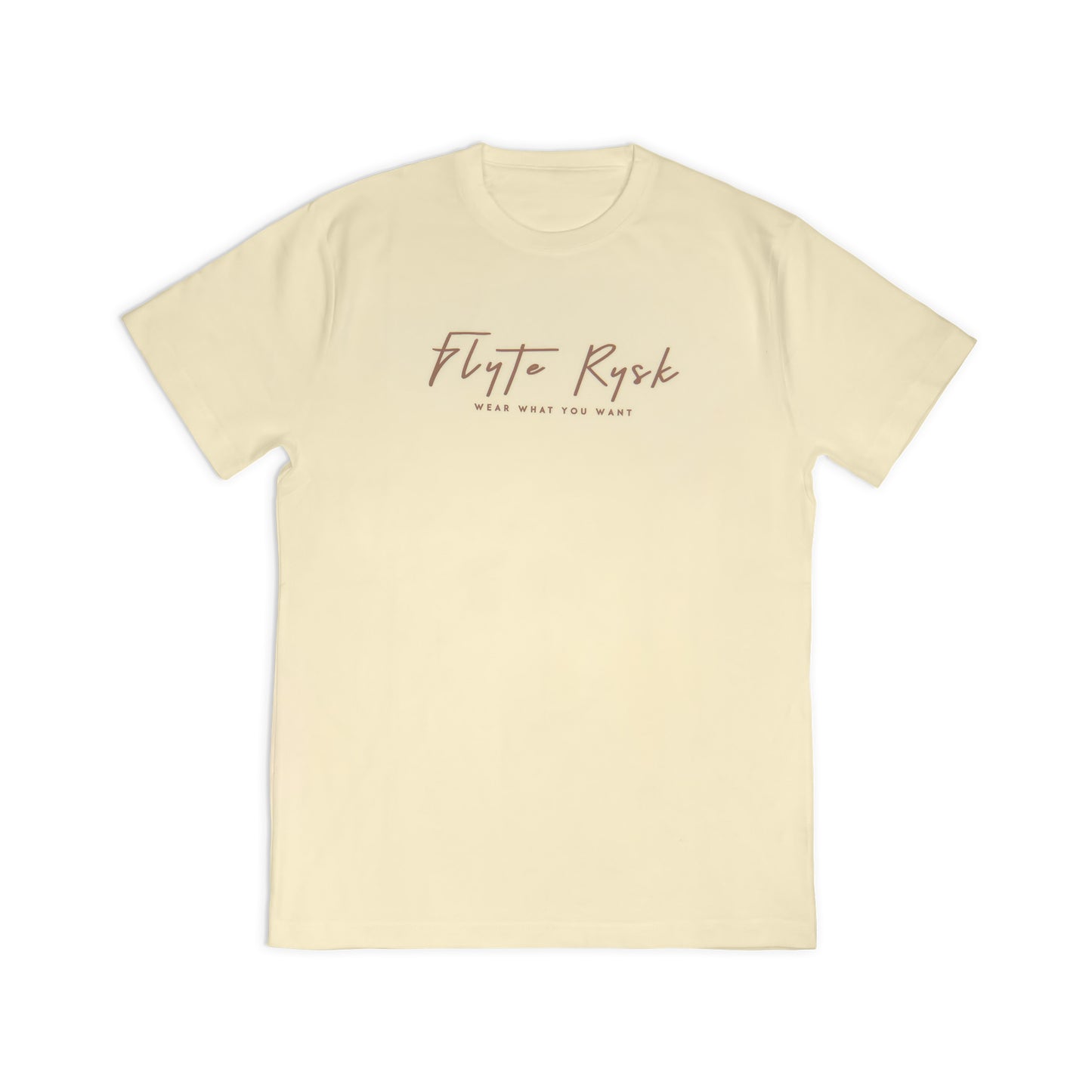 Flyte Rysk Signature Beige T-Shirt